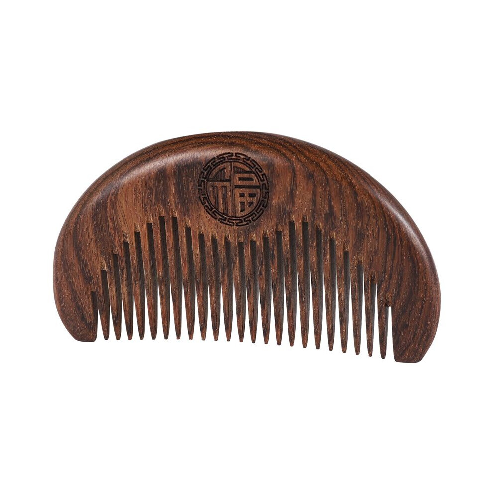 Hair Care Comb Anti-Static Handmade Natural Wood Wooden Carved Sandalwood Combs Pocket Comb Massage Comb Hair Comb