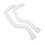 Flexible Gutter Downspout Extension 21-58in PE White Drain Pipe 14