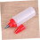 4Pcs Cake Decorating Squeeze Bottles with Tips for Precision Icing Cookies and Baking 3
