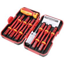 13 Stücke Vde Isolierte Schraubendreher Set Cr-V Hoch Spannung 1000 V Magnetisch Schlitz Torx Schraubendreher Durable Hand Werkzeuge