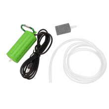 Bomba De AireaciÓN Usb Bomba De Aire Aireador De Acuario Ultra Silencioso Bomba De Oxigeno De Pesca De Pecera ——Verde