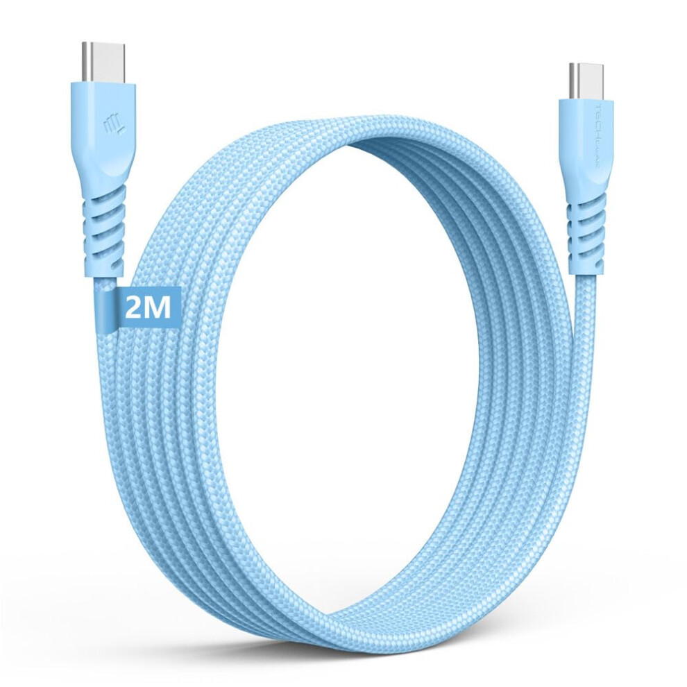 2M Braided 60W Usb C Fast Charge Cable 742406938128