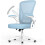 Ergonomic Mid-Back Office Desk Chair Blue 1