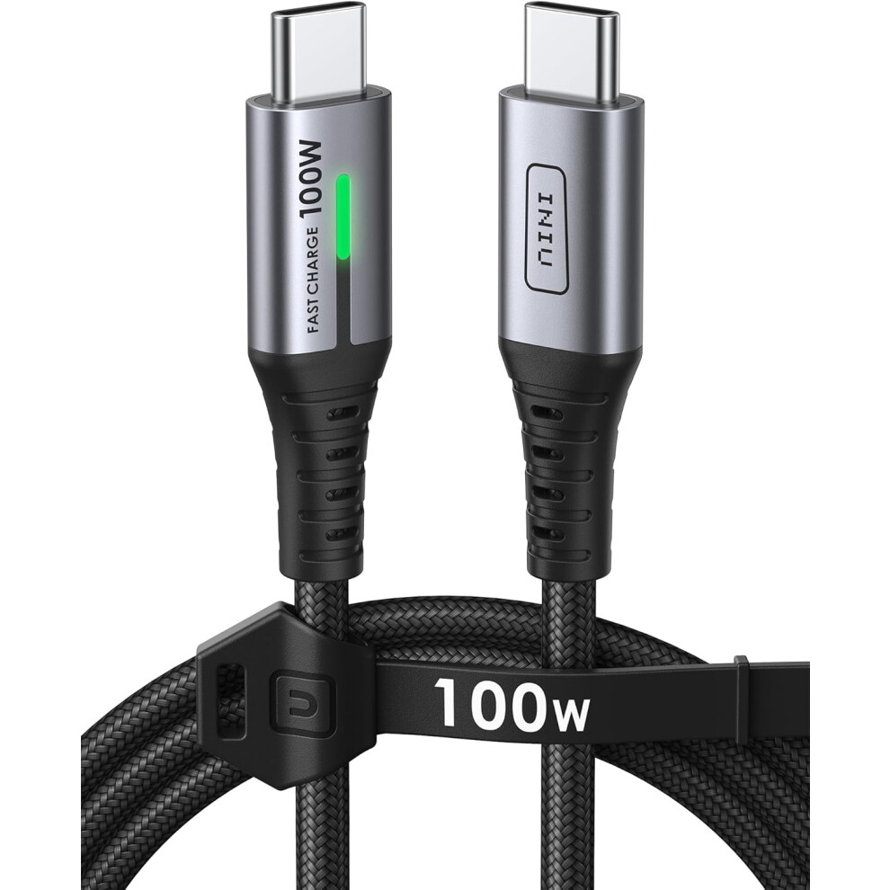 100W Usb C Fast Charging Cable 1M Black 742406937831