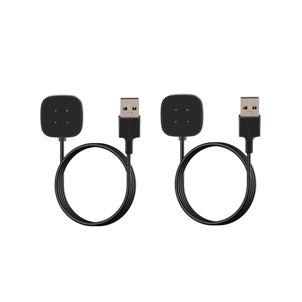2Pack 3.3 Ft Charger Cable Usb Charging Dock For Sense/Versa 3 Smartwatch 6133495346262