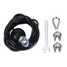 3Meters Gym Adjustable Cable Wire Rope Heavy Duty Steel Replacement Parts for Home Gym Fitness Cable