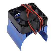42 mm MotorkylfläKt KylfläNs för  1/10 E-Maxx E-Revo Summit Arrma 1/8 Kraton Talion Typhon RC-Bil, Blå