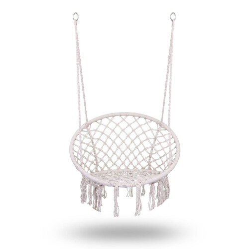 Hängender Gartensessel BOHO Beige 1