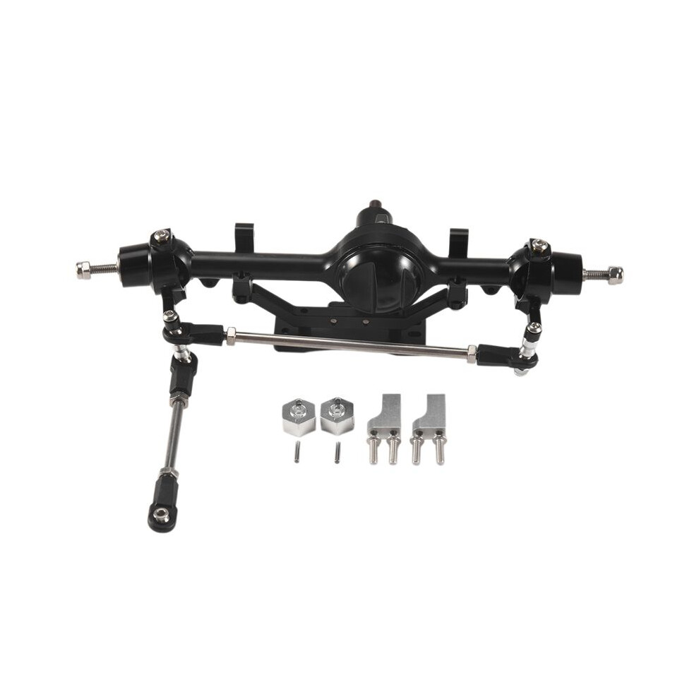 Cnc Aluminum Alloy D90 Front Rear Axle For 1/10 Rc Crawler Rc4wd D90 D110 Gelande Ii Tf2 Yota Ii Axle Upgrade Parts,1 Black 4713583471995