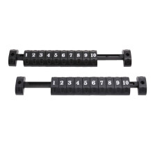 2 PeçAs Indicadores de PontuaçãO de Pebolim para MáQuina de Mesa de Futebol PadrãO AcessóRio Placar de Pebolim Preto