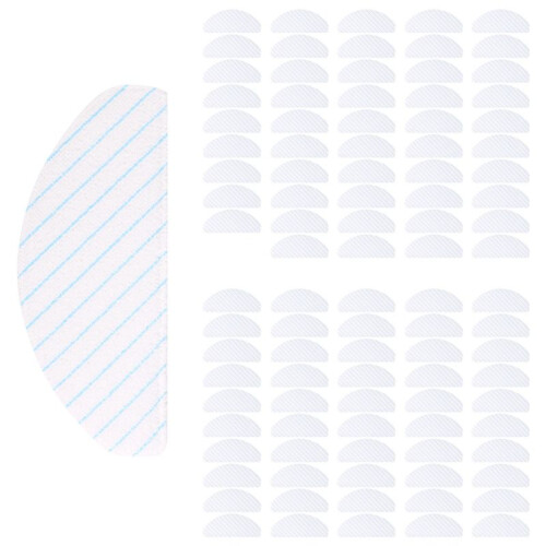 100 Pack Disposable Mop Pads Compatible for  Deebot Ozmo T8 AIVI Robot Vacuum Cleaner