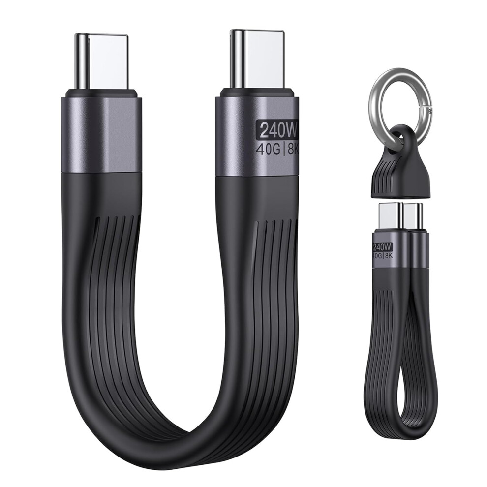 6In 240W Usb C Keychain Cable 40Gbps 8K 742406938333