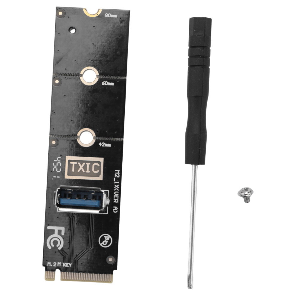 M.2 To Pci-E X16 Slot Adapter Card Ngff Pcie Riser Card Nvme Vga Extension Cable For Miner Mining 6132123195401