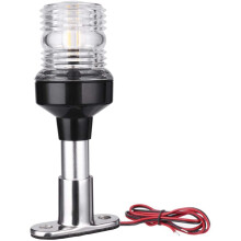 8 Zoll Herunter Klappbare LED Navigation Leuchte 360 Grad Segel Signal Lampe für Yacht Boot Heck Leuchte