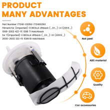 77240-02050 Car Fuel Pump Module Assembly for Liftback 1.4/1.6 1999-2001 772400250