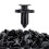 400PCS Bumper Clips 8mm Push  Flare Fastener for  and  Plastic Rivet Retainer Clips 5