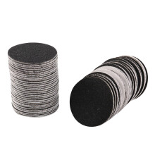 60pcs Replacement Sandpaper Discs Pad (Regular Coarse 100 Grit) for Electric Foot File Callus Remover Pedicure Tool