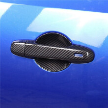 40x Car Exterior Door Handle Cover Trim for 86 GT86 BRZ 2012-2020(Carbon Fiber)