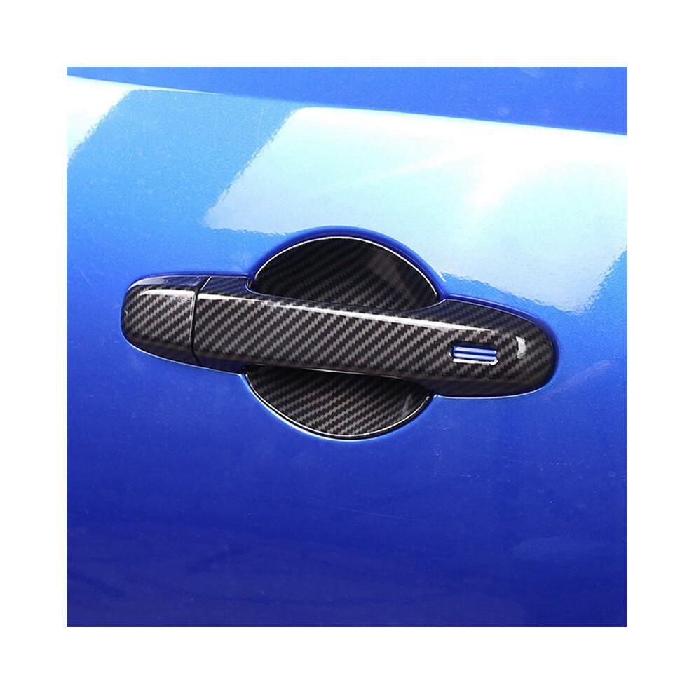 40X Car Exterior Door Handle Cover Trim For 86 Gt86 Brz 2012-2020(Carbon Fiber) 4711242793853