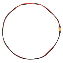 Câble D'Extension D'Alimentation pour VéLo éLectrique XT60 Mâle/Femelle Vers Prise de Connecteur 14Awg Câble en Silicone RéSistant Aux Hautes
