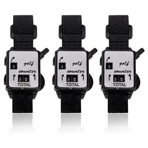 3 Pcs  Score Counter,   Stroke Counter Watch with One Touch Reset  Count Scorer Scoring Keeper