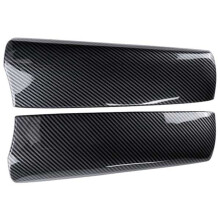 ABS Carbon Fiber Center Console Armrest Storage Box Panel Decoration Interior Cover Stickers for- 5 Series F07