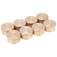 8 STUKS Massief Messing Propaan Kroonkurken Geschikt voor Alle 1LB Gas Refill Tank Cilinder Verzegelde Beschermdop voor Outdoor Kachel