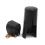 2X Plastic Clarinets Nozzle Cap with PU Ligature Black 4