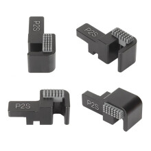 2set Nozzle Silicone Wiper Metal Wiping Stand for P2S Series Hotbed Mounted Scrubbers Nozzles Cleaning Tool