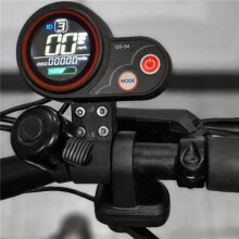 2X QS-S4 36V-60V Thumb Throttle LCD Display Meter for Zero 8 9 10 8X 10X Electric Scooter 6PIN Display Accessories
