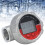 1 Inch LCD Digital Flow Meter | High Accuracy, 20MPa, Water/Diesel 12