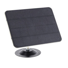 10W 5V USB Solar Panel Charger Kit IPX6 Waterproof 360 Adjustable Bracket for Security Camera Dome Camera