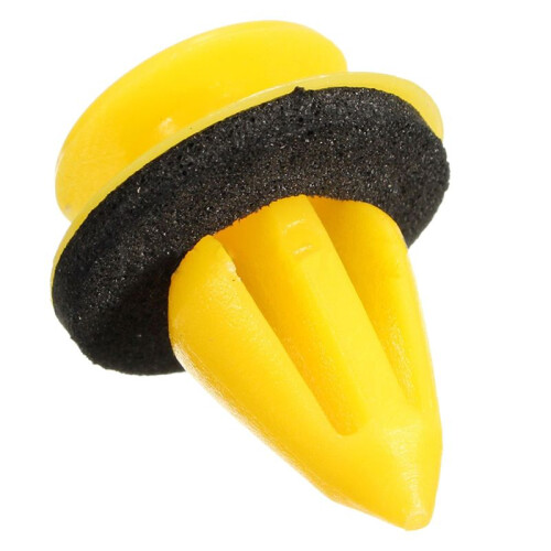 30x Windscreen Side A Pillar Yellow Fastener Trim Clips for