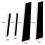 12PCS Window Pillar Posts Cover, for   2006-2011 Side Door Panel Trims, Glossy Black 7