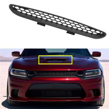 3X Car Front Hood Scoop Bezel Mesh Intake Grille Cover 68202462AD for  Charger SRT Hellcat 2016-2021