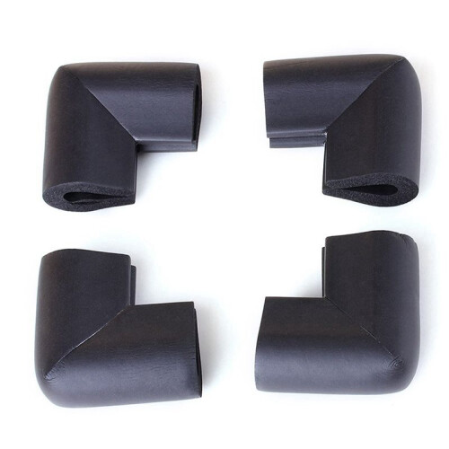 24Pcs Bumper Corner Protectors By Table  Baby Safety Black 1