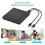 Blu-Ray Burner USB3.0 External Optical DVD Drive Recorder BD-RE/ROM 3D Blu-Ray Players Writer Reader for Windows / OS 4