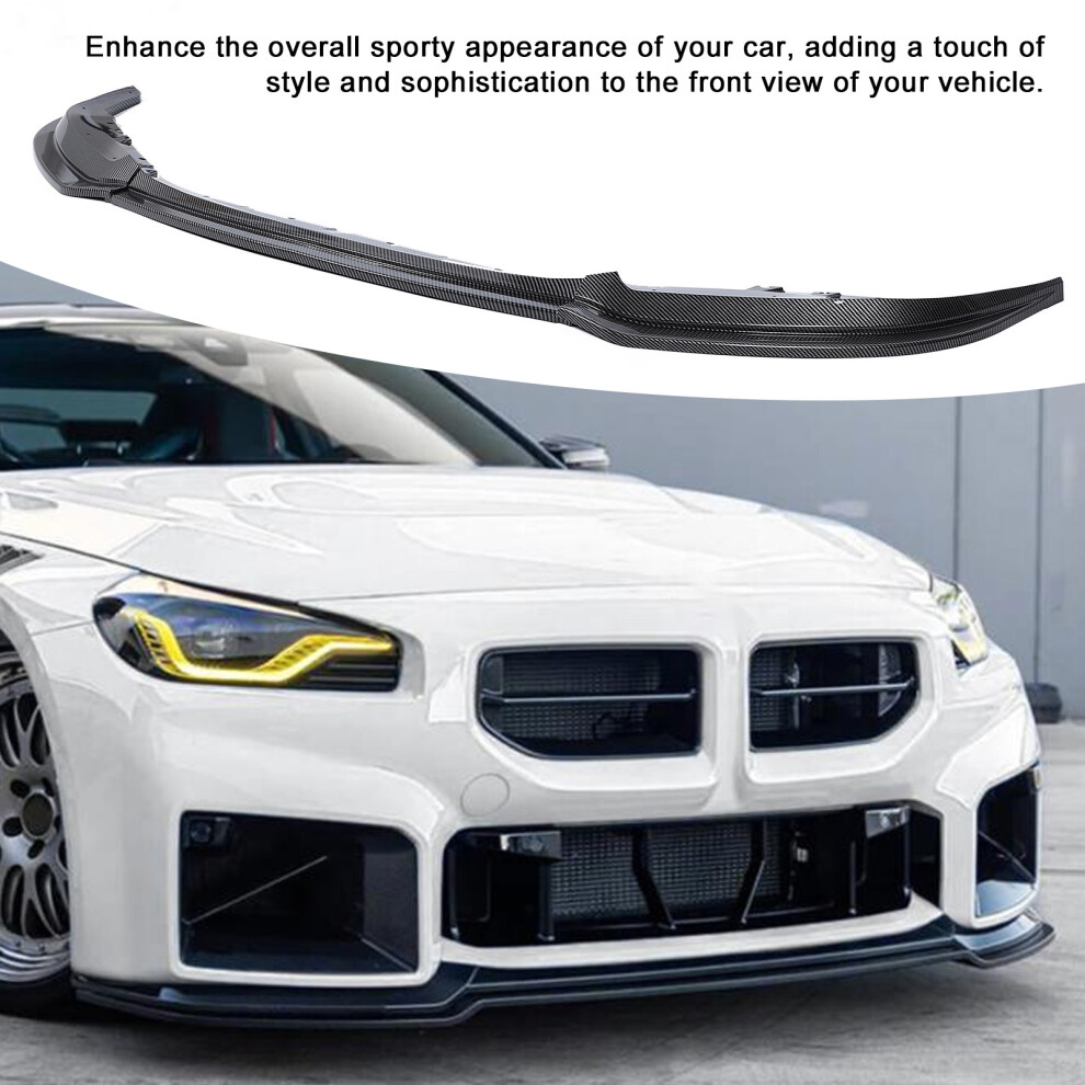 M2 G87 2023 Front Bumper Lip Spoiler 3Pcs 7340572874986