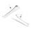 2Pair Inside Inner Door Handle Cover Trim Door-Pull Handle for   E CLS Class S211 W211 W219 2003-2009 9
