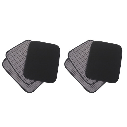 (6-Pack) Toalha de Bola de Boliche de Microfibra - 8 Polegadas X 8 Polegadas Almofada de Bola de Boliche de Qualidade Premium com Pontos de Fácil