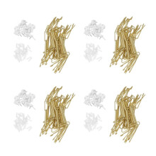 40 Ganci Pacco Piastre, 6 Ganci Piastra Pollici Un Parete E 40 Pacchetti Ganci Un Parete, Compatibile 5 Un 7 Pollici Piatti Decorativi, Piatti