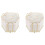 24 PC Coasters for Drinks Absorbent with Holder Marble Design Ceramic Coaster Set Super Absorbent Hot and Cold Drink 1