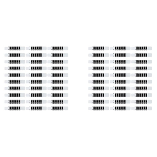 60 Pcs Forehead Thermometer Strips Adhesive Thermometer Strips Reusable Thermometer Stickers Discoloration Sticker