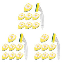 Heavy-Duty Dish-Washing Stick Sponge, Dish-Washing Sponge with Handle, Non-Scratching and Reusable Dish Sink(27 PCS)