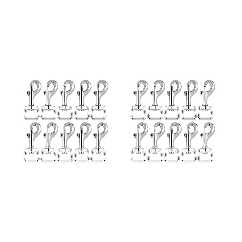40Pc Snap Hooks For Dog Leash Collar Linking, Heavy Duty Swivel Clasp Eye Bolt Buckle Trigger Clip For Spring Pet Buckle 6034116858112