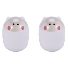 2X  Abfall Eimer Desktop Müll Korb Reinigung Fass Kreative Kleine Schreibtisch Organizer Lagerung Müll Eimer Tier Müll Eimer Papier Handtuch