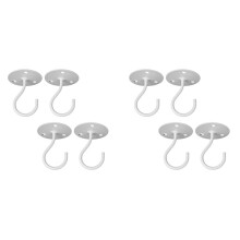 Decken Haken Zum Aufhängen Von Pflanzen,Metall Hoch Leistung Wand Aufhänger für Pflanzgefäße, Enthalten Professionelle Trockenbau 8-Pack