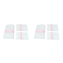 6 x Zipped Laundry Washing Mesh Bags Net Socks Underwear Wash 2 Large 4 Medium
