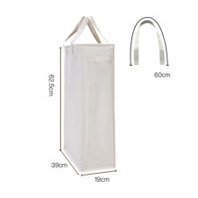 2X Laundry Hamper Handles Narrow Foldable Laundry Basket Thin Laundry Basket Dirty Clothes Collapsible Laundry Basket C
