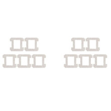 10X Reinigbare en Herbruikbare Microvezel Dweildoeken voor WINBOT W1 W1 Pro Window Cleaning Robot